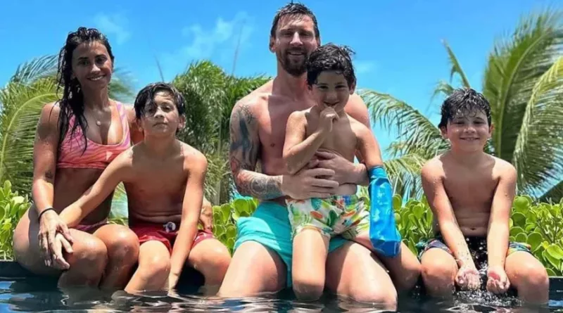 Lionel Messi and Family In Miami