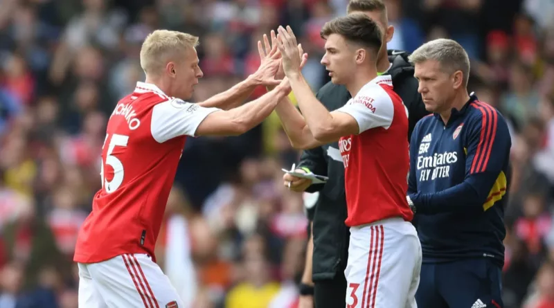 Arsenal are keen to offload both Kieran Tierney and Oleksandr Zinchenko