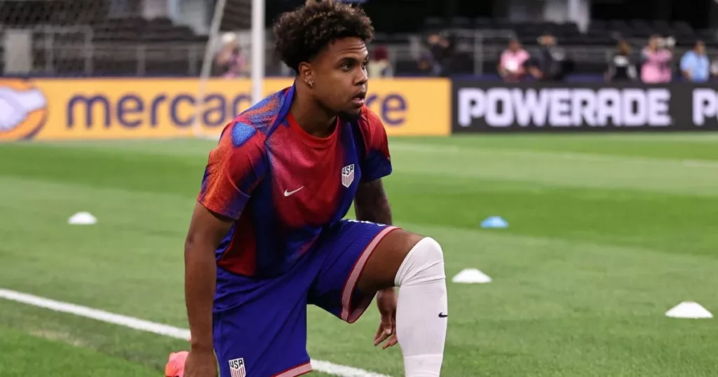 United States midfielder Weston McKennie