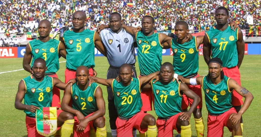 Cameroon Football Kits 
