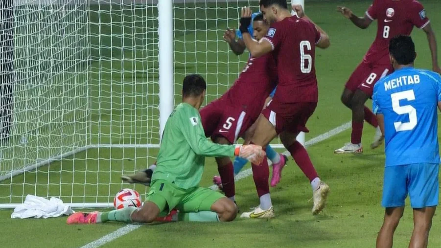 qatar vs india goal controversy