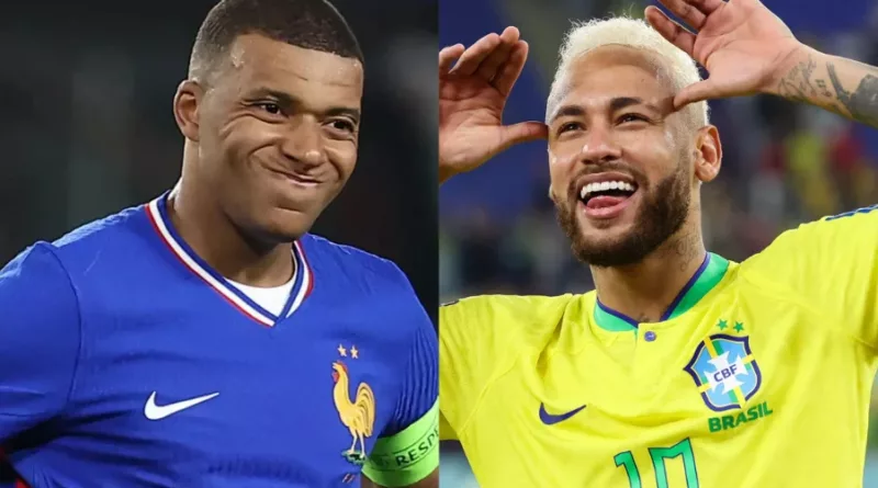 Kylian Mbappe and Neymar