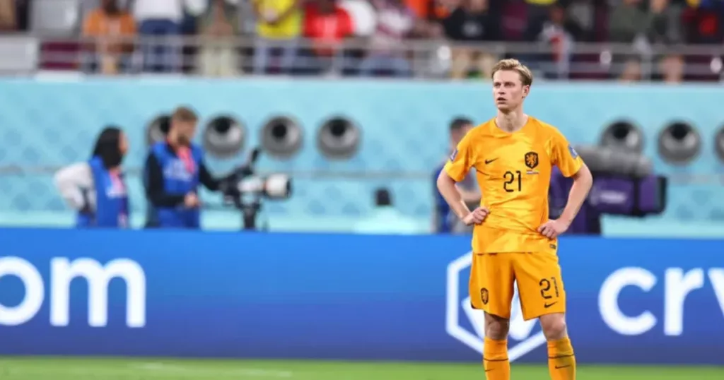 Netherlands star Frenkie de Jong pulls out of the EURO 2024 squad because of an ankle injury