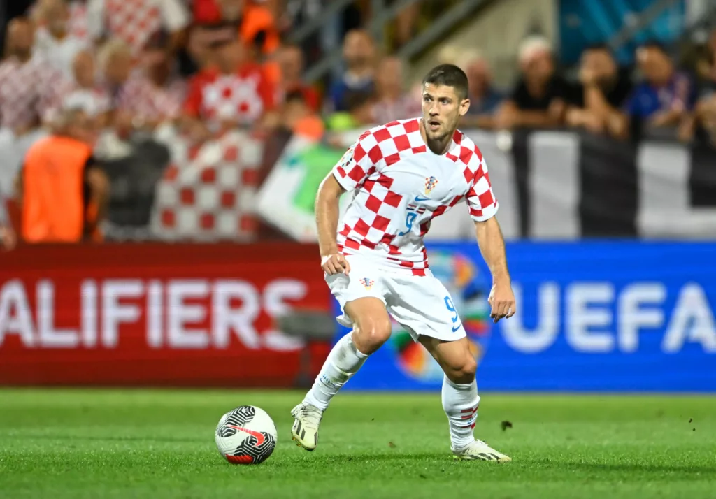 Kramaric had a decent game for Croatia