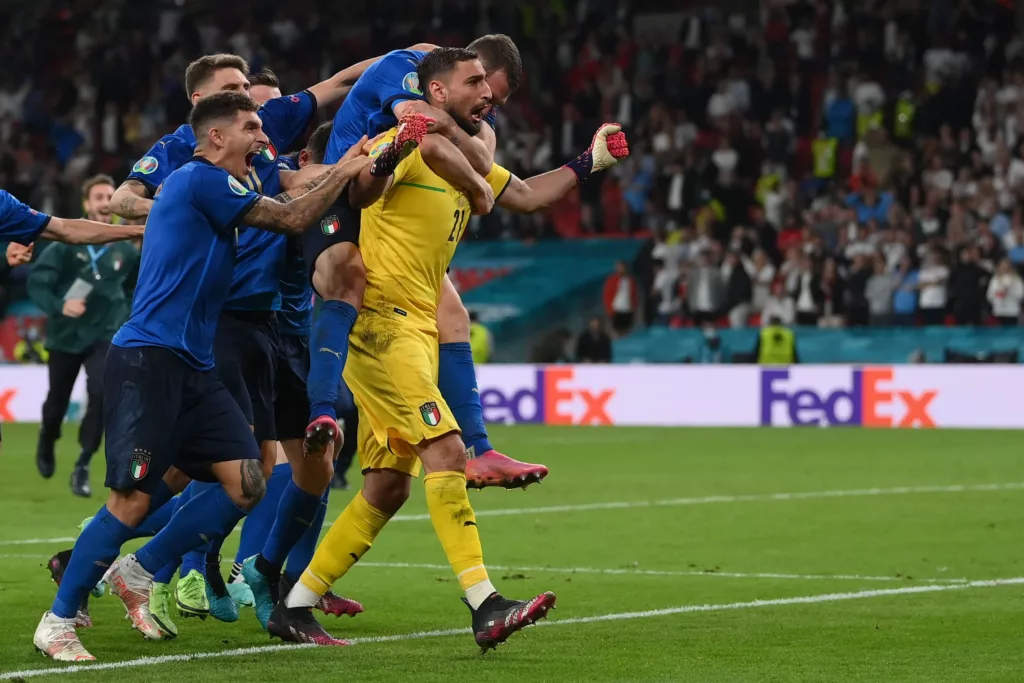 Donnarumma comes up big to rescue Italy.