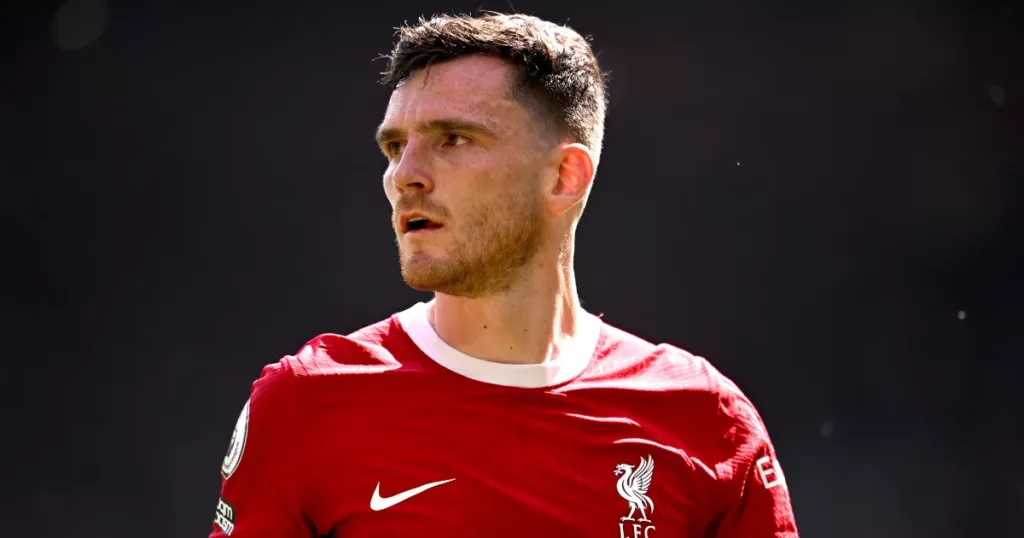 Liverpool's Andy Robertson