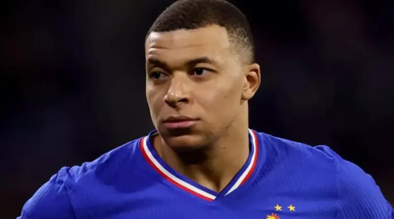 France's Kylian Mbappé eyes for the EURO 2024 Championship