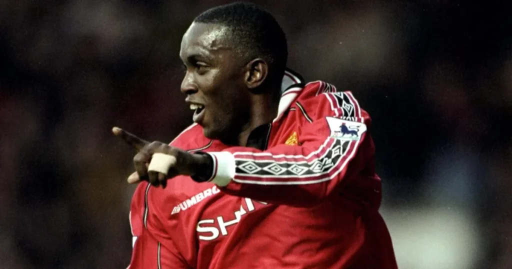 Dwight Yorke (Image Credit: Manchester United's Official X Account)