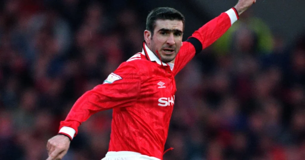 Eric Cantona (Image Credit: Manchester United's Official X Account)