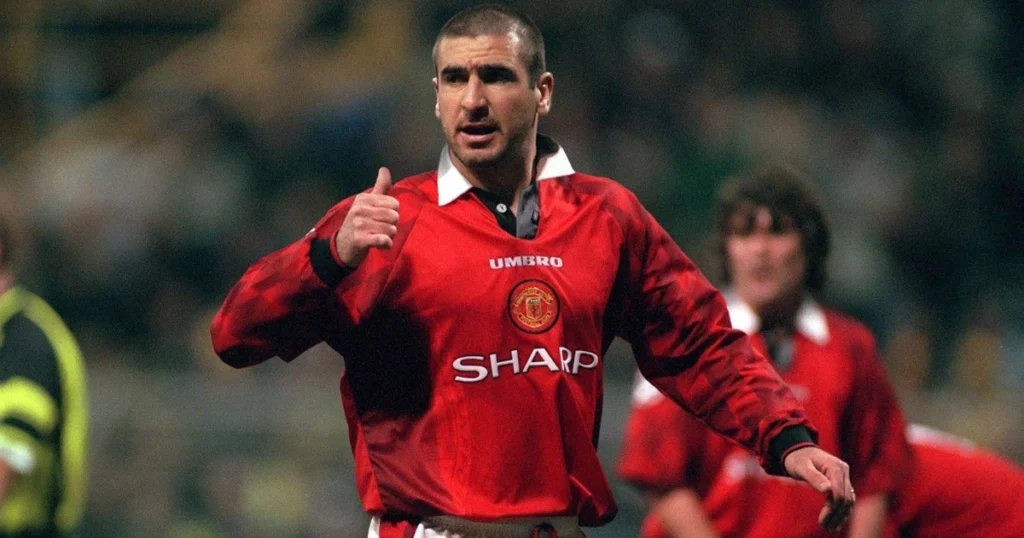 Eric Cantona (Image Credit: Premier League's Official X Account)