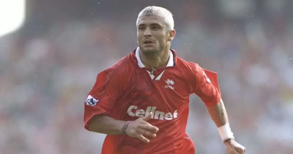 Fabrizio Ravanelli played for the likes of Middlesbrough and Derby County in the Premier League