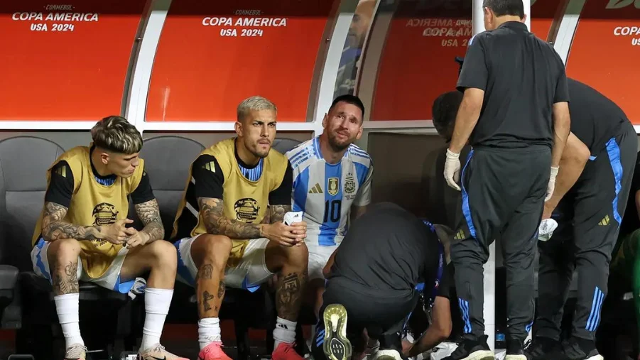 Lionel Messi - Messi injury Copa America final