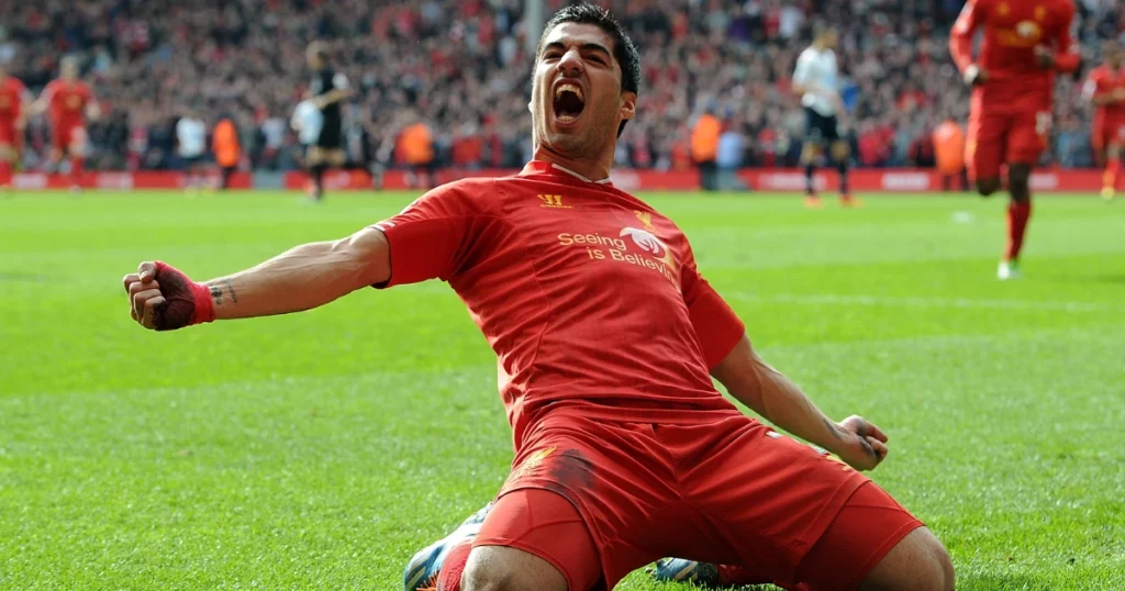 Luis Suarez (Image Credit: Premier League's Official X Account)