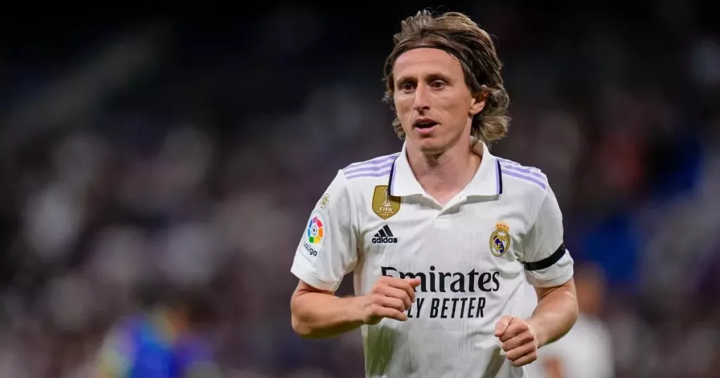 Luka Modrić is the only player in the list who still plays for the club