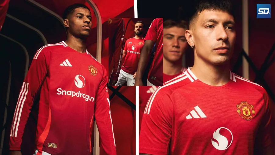 The new Man United home kit 2024-25 released