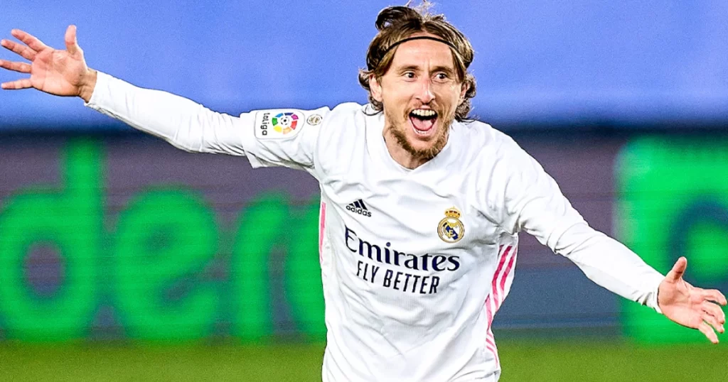 Luka Modric (Image Credit: Real Madrid's Official X Account)