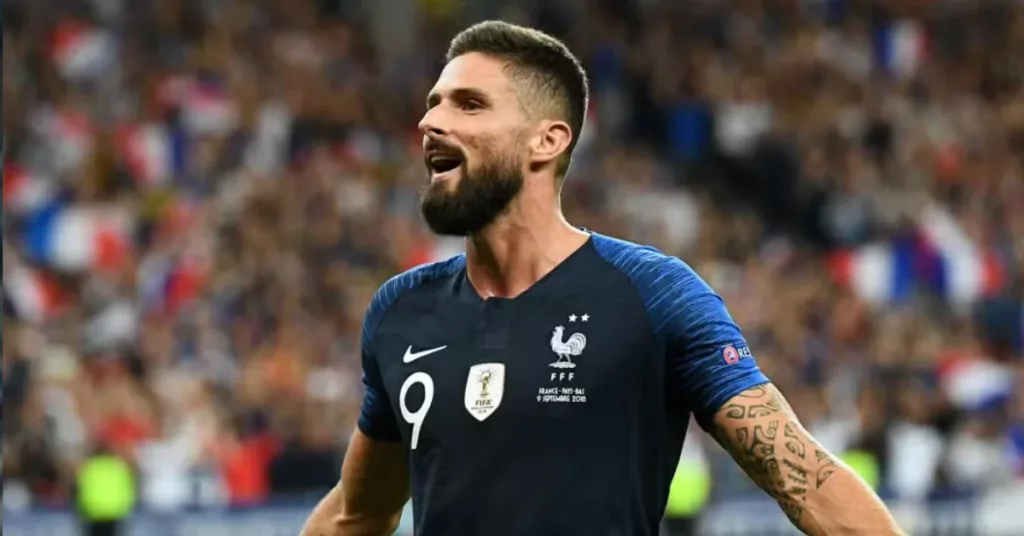 Olivier Giroud will retire as the third highest goalscorer for the French national team