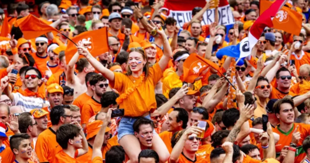 The Dutch performing on 'Links Rechts'