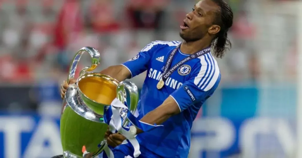 Didier Drogba Chelsea UCL