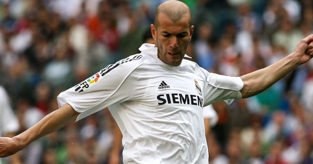 Zinedine Zidane of Real Madrid