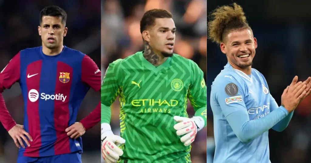 Cancelo, Ederson and Phillip