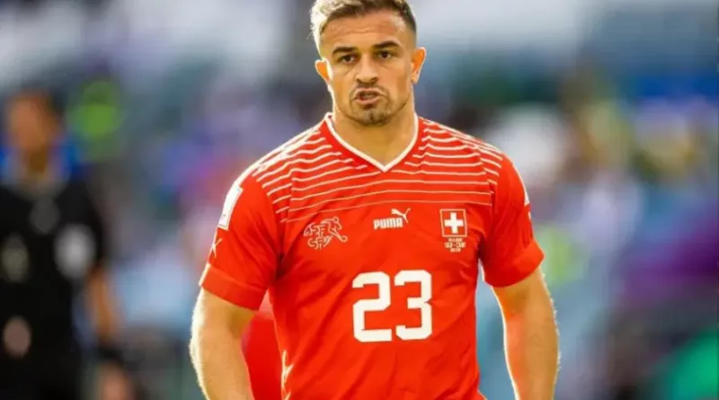 Former Liverpool star Xhedran Shaqiri announced international retirement