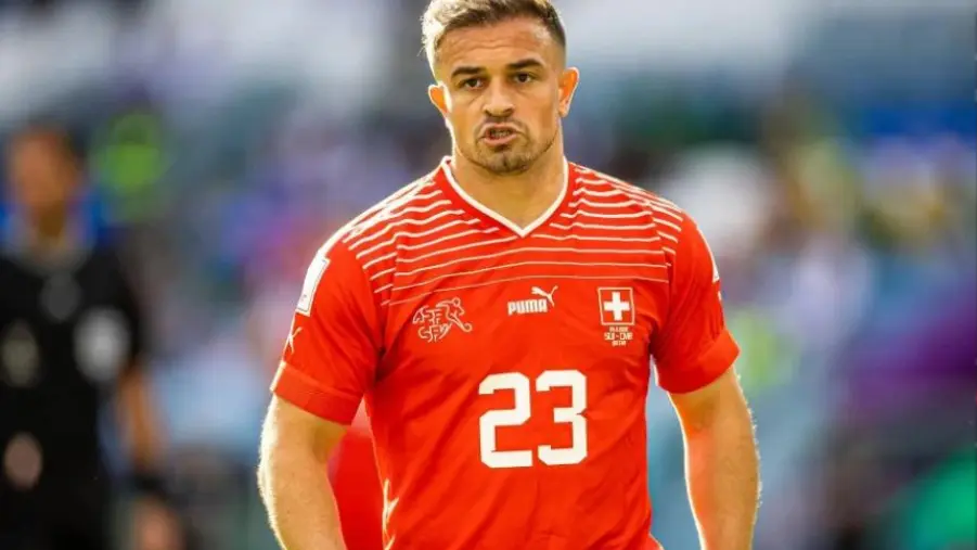 Former Liverpool star Xhedran Shaqiri announced international retirement