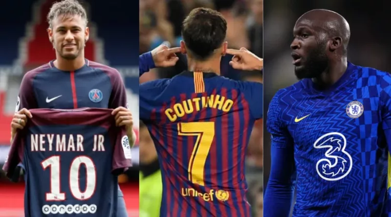 Most Expensive Transfers in the history of club football