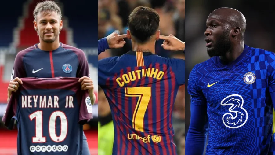 Most Expensive Transfers in the history of club football