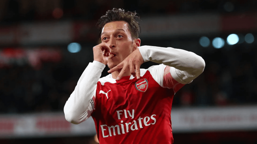 Mesut Özil was part of some of the most iconic moments in the club's recent history