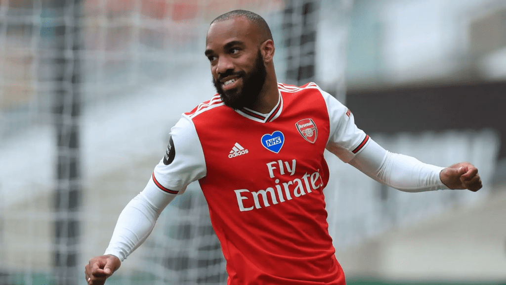 Alexandre Lacazette never really got going at Arsenal