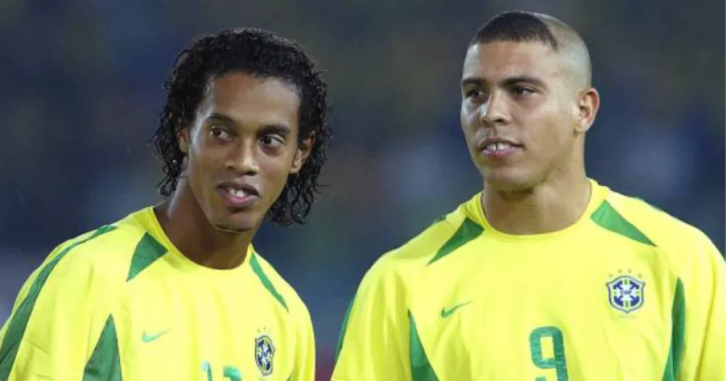 Ronaldinho and Ronaldo