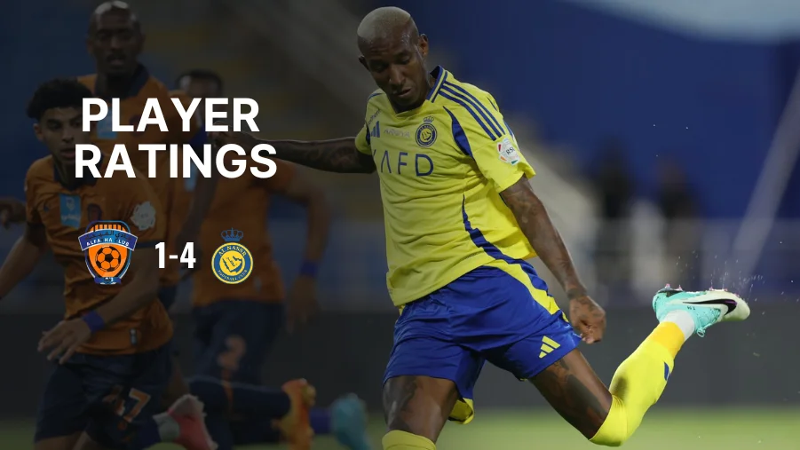 Al Fayha vs Al Nassr Player Ratings