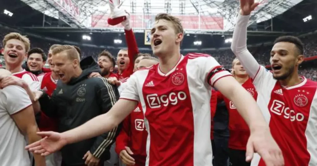 Matthijs de Ligt of Ajax & Noussair Mazraoui 