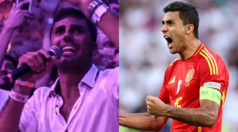 Euro 2024 winner Rodri turns DJ to entertain crowd in Ibiza