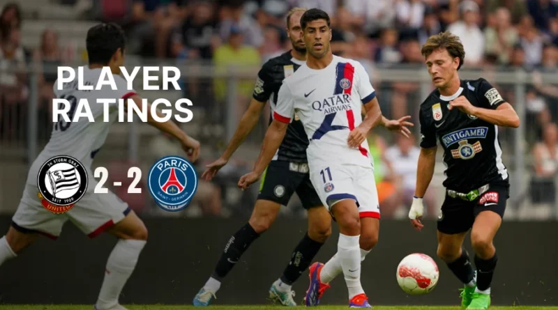 Sturm Graz vs PSG Player ratings