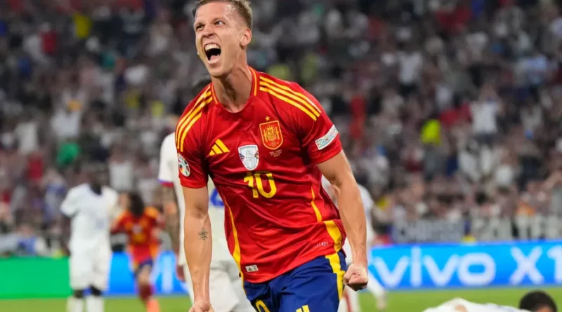 Spain's Dani Olmo