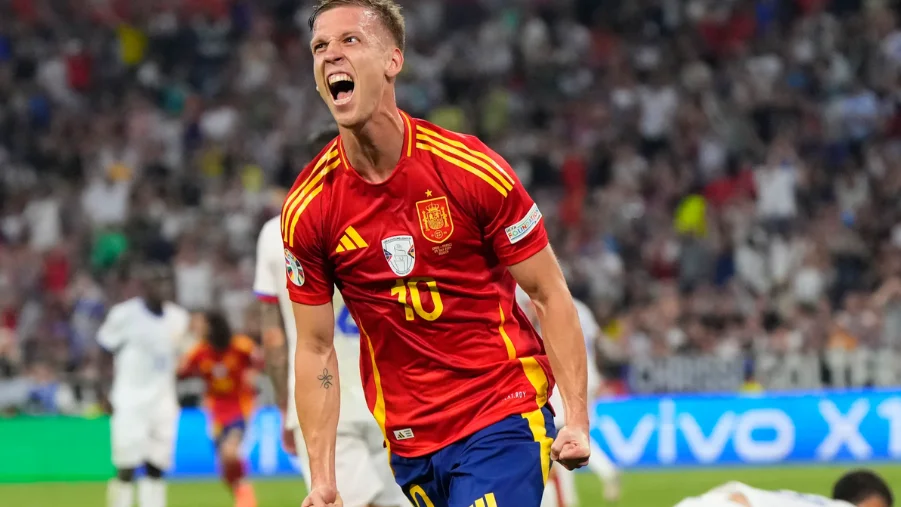 Spain's Dani Olmo