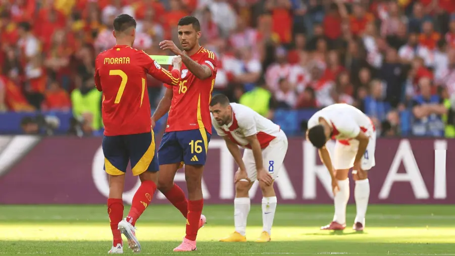 UEFA banned Rodri and Alvaro Morata for provocative Gibraltar chants