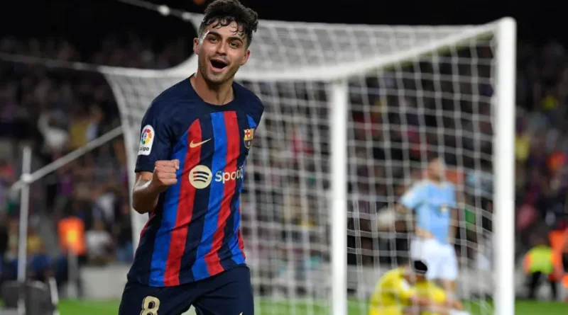 Manchester United’s Interest Looms over Pedri as the Barca midfielder up for sale.