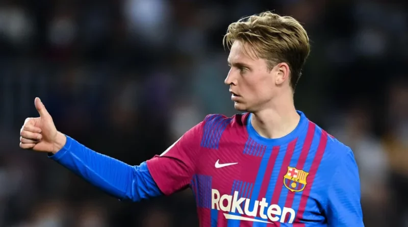 FC Barcelona's Frenkie de Jong