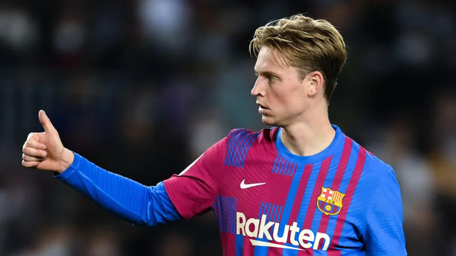 FC Barcelona's Frenkie de Jong