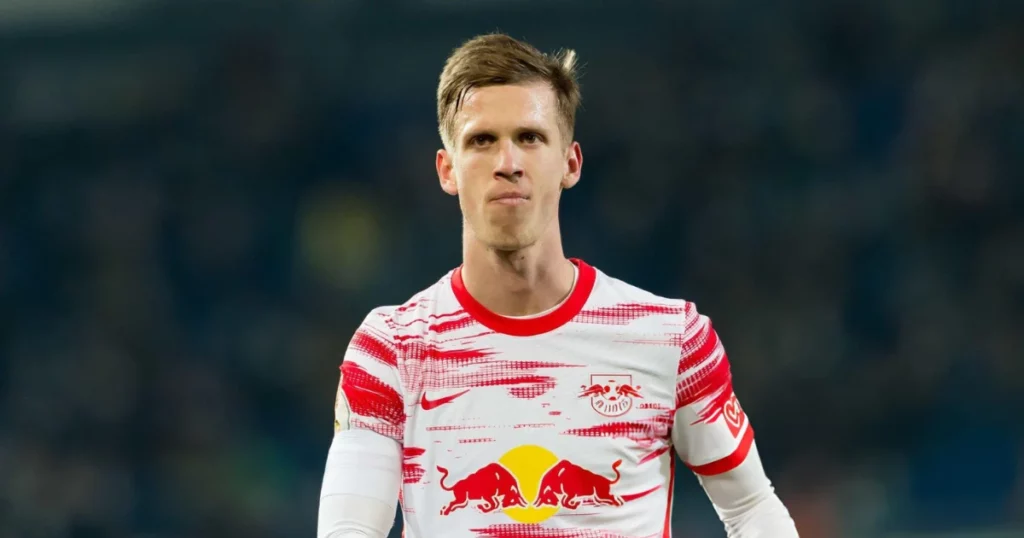 Dani Olmo with RB Leipzig