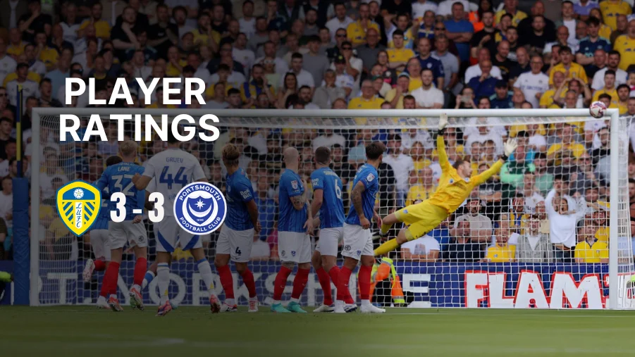 Leeds United vs Portsmouth Player Ratings