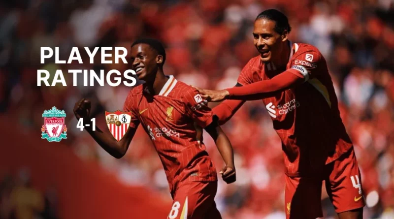 Liverpool vs Sevilla Player Ratings