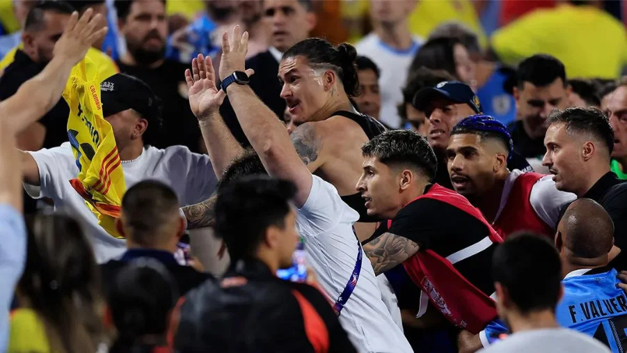 Darwin Nunez Receives 5-Match Ban Following Copa America Brawl