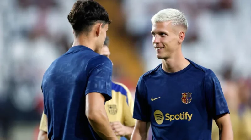 Pedri and Dani Olmo