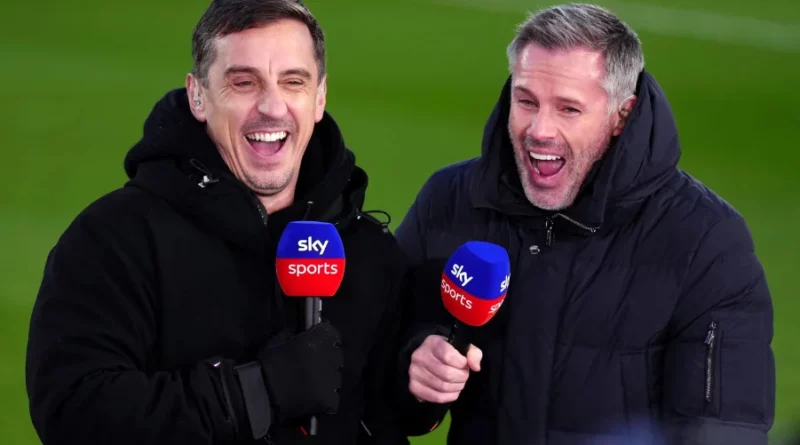 Carragher and Neville over top-four prediction