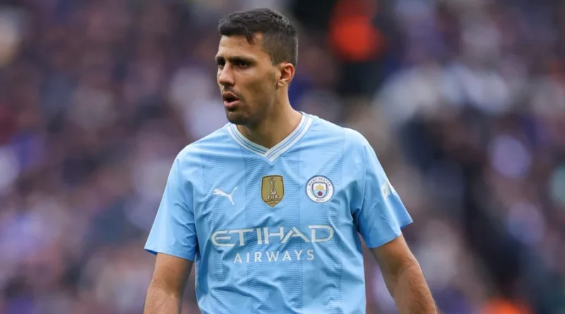 Rodri to miss Man City vs Chelsea