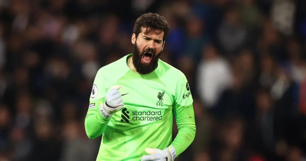 Alisson Becker achieved 107 points last season in just 28 starts